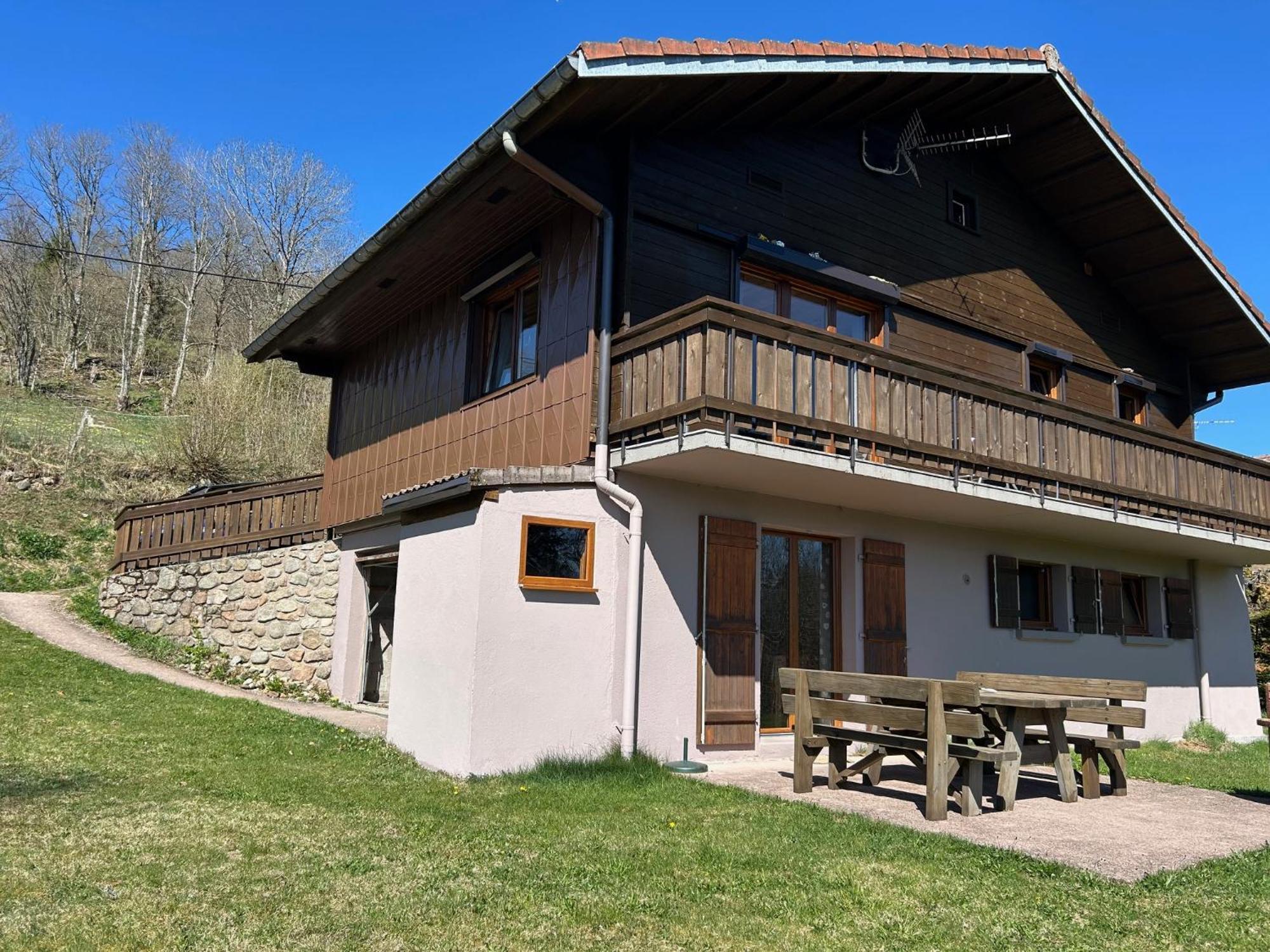 Chalet Les Bouleaux, La Montagne Des Lamas La Bresse Kültér fotó